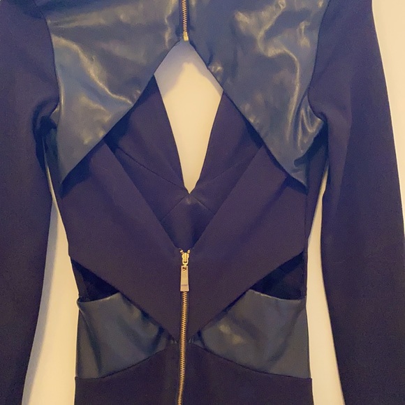 PREMONITION Black Fitted Cocktail Dress - Picture 5 of 5